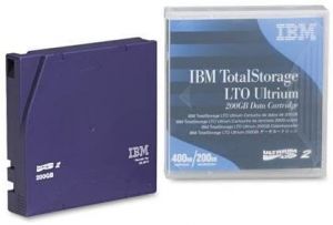 IBM LTO Ultrium 200 GB Data Cartridge 1.27 cm