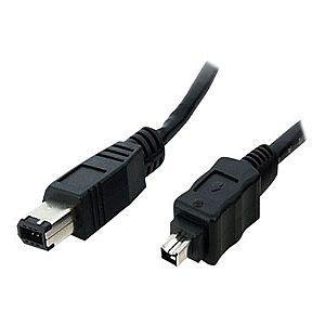 StarTech.com IEEE-1394 Firewire Cable 4-6 - IEEE 1394 cable - 30 cm