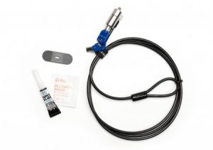 Tryten 232210 1.8m Black,Stainless steel cable lock