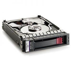 HP 10 x 450GB 6G Serial Attached SCSI(SAS) 15K 3.5 inch Dual Port Hot Plug Hard Drive