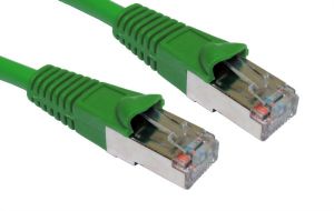 Cat5e Shielded  0.5 Mtr Green Patch Cable