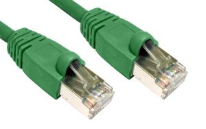 Cat6 Shielded 0.5 Mtr Green Patch Cable