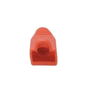 Ethernet Cable Boots - Red, Qty 10