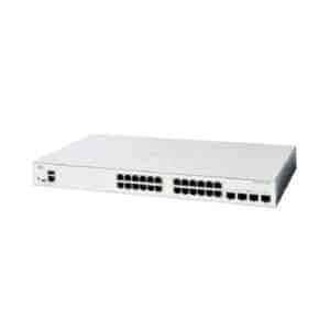 Cisco Catalyst 1200-24FP-4X Smart Switch, 24 Port GE, Full PoE, 4x10GE SFP+