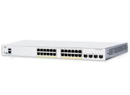 Cisco Catalyst 1300-24P-4X Managed Switch, 24 Port GE, PoE, 4x10GE SFP+, Limited 