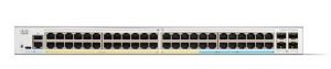 Cisco Catalyst 1300-48T-4G Managed Switch, 48 Port GE, 4x1GE SFP, Limited Lifetime Protection (C1300-48T-4G)