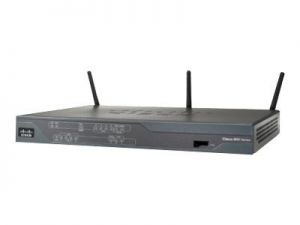 Cisco 886VA Fast Ethernet Black wireless router