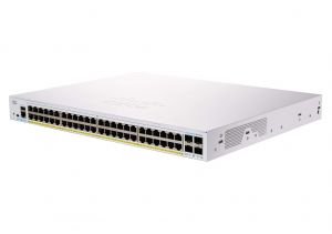Cisco CBS250-48PP-4G network switch Managed L2/L3 Gigabit Ethernet Silver