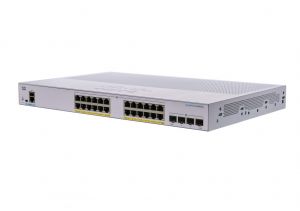 Cisco CBS350-24P-4X network switch Managed L2/L3 Gigabit Ethernet Silver