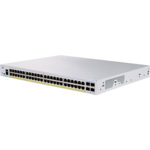 Cisco CBS350-48FP-4X network switch Managed L2/L3 Gigabit Ethernet (10/100/1000) Silver