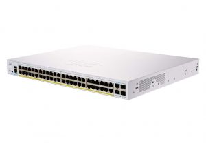 Cisco CBS350-48P-4G network switch Managed L2/L3 Gigabit Ethernet (10/100/1000) Silver