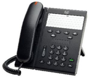 Cisco Unified IP Phone 6911 Slimline-VoIP phone-SCCP-Slimline Handset, Charcoal