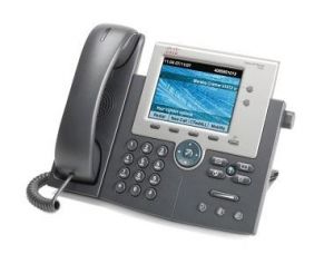 Cisco Unified IP Phone 7945G-VoIP phone-SCCP, SIP-silver, dark gray