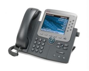 Cisco Unified IP Phone 7965G-VoIP phone-SCCP, SIP-silver, dark gray