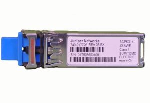 JUNIPER NETWORKS - SFP (MINI-GBIC) TRANSCEIVER MODULE - PLUG-IN MODULE (EX-SFP-1GE-LX)