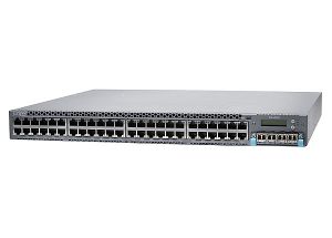 JUNIPER NETWORKS - EX4300-24T LAYER 3 SWITCH - 24 PORTS - MANAGEABLE - 24 X RJ-45 - 1 X EXPANSION SLOTS - 10/100/1000BASE-T -RACK-MOUNTABLE, DESKTOP(EX4300-24T)