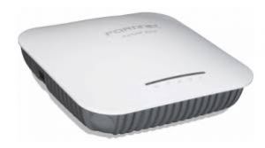  Fortinet FortiAP-431F Indoor Wireless FortiAP - Tri radio (2x 802.11 a/b/g/n/ac/ax, 4x4 MIMO and 1x 802.11 a/b/g/n/ac Wave 2, 2x2 MU-MIMO), internal antennas, 1x 100/1000/2500 Base-T RJ45, 1x 10/100/1000 Base-T RJ45, BT/BLE, 1x Type A USB, 1x RS-232 RJ45