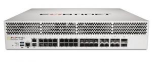 Fortinet 2x 40GE QSFP+ slots , 4x 25GE SFP28 slots, 4x 10GE SFP+ slots, 8x GE SFP slots, 18x GE RJ45 ports (including 16x ports, 2x management/HA ports) SPU NP6 and CP9 hardware accelerated, and 2 AC power supplies