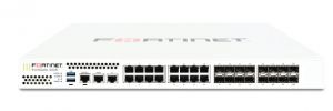 Fortinet 18 x GE RJ45 ports (including 1 x MGMT port, 1 X HA port, 16 x switch ports), 16 x GE SFP slots, SPU NP6 and CP9 hardware accelerated
