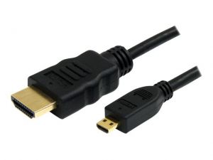 High Speed HDMI Cable with Ethernet - video / audio / network cable - HDMI - 50 cm