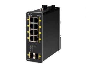 Cisco IE-1000-8P2S-LM network switch Managed Gigabit Ethernet (10/100/1000) Power over Ethernet (PoE) Black
