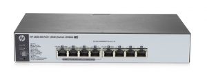 HPE 1820-8G-PoE+ (65W) - switch - 8 ports - managed - desktop, rack-mountable 
