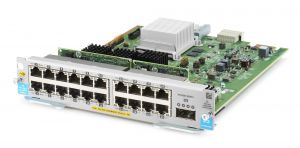 Hewlett Packard Enterprise 20-port 10/100/1000BASE-T PoE+ MACsec / 1-port 40GbE QSFP+ v3 zl2 Gigabit Ethernet network switch module