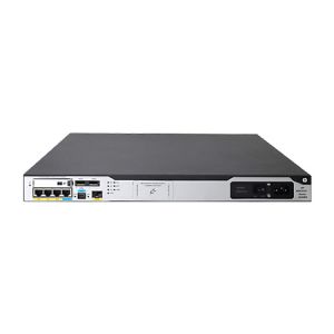 HP MSR3024 AC Router -2 HMIM slots -4 SIC or 2 DSIC slots-3 RJ-45 1000BASE-T ports