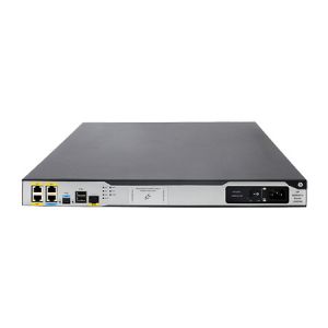 HP MSR3012 AC Router-1 HMIM slot -2 SIC slots -3 RJ-45 1000BASE-T ports