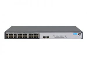 HPE 1420-24G-2SFP Switch - switch - 24 ports - unmanaged - desktop, rack-mountable