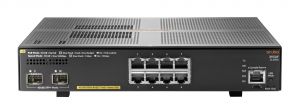Hewlett Packard Enterprise Aruba 2930F 8G PoE+ 2SFP+ Managed L3 Gigabit Ethernet (10/100/1000) Power over Ethernet (PoE) 1U Grey