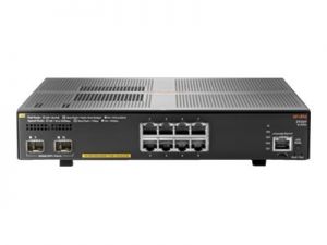 HPE Aruba 2930F 8G PoE+ 2SFP+ - Central Managed - switch - 8 ports - managed - rack-mountable