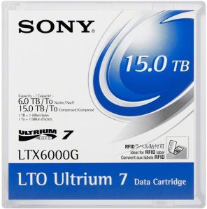 Sony LTO-7 ULTRIUM 6TB RECORD. CAP