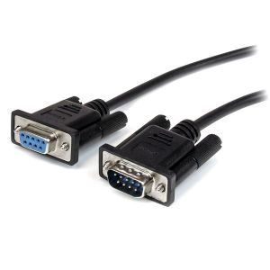 StarTech.com Straight Through Serial Cable - DB9 - serial extension cable - 2 m
