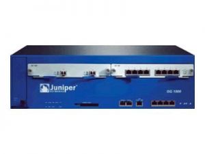 JUNIPER NETWORKS - NS-ISG 1000 ADVANCED SYSTEM,4-10/100/1000 PORTS, FAN TRAY,0 I/O MODULES, DC POWER SUPPLY (NS-ISG-1000-DC)