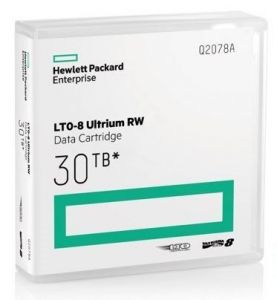 Hewlett Packard Enterprise LTO-8 Ultrium 30TB RW Data Cartridge 12000 GB 1.27 cm
