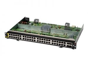 HPE Aruba 6400 48-port 1GbE Class 4 PoE and 4-port SFP56 v2 Module - switch - 48 ports - rack-mountable