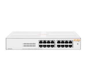 Hewlett Packard Enterprise Aruba Instant On 1430 16G Unmanaged L2 Gigabit Ethernet (10/100/1000) 1U White