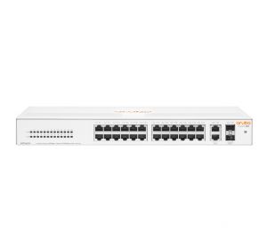 Hewlett Packard Enterprise Aruba Instant On 1430 26G 2SFP Unmanaged L2 Gigabit Ethernet (10/100/1000) 1U