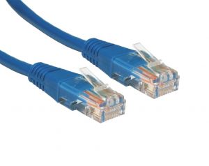 Cat5e 0.5 Metres Blue Patch Cable