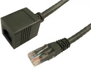 Cat 6 Extension 0.5 Mtr Grey Patch Cable
