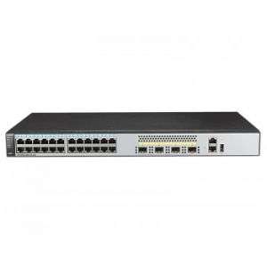 Huawei S5720S-28X-SI-AC(24 Ethernet 10/100/1000 ports,4 10 Gig SFP+,AC 110/220V)