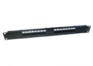 16 Port (1U)  CAT5E Patch Panel  