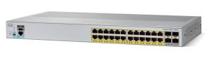 Cisco C2960 with 24 ports 4 SFP PoE 195w