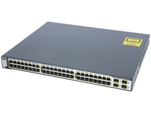 Cisco Catalyst 3750-48PS - switch - 48 ports - Managed - rack-mountable