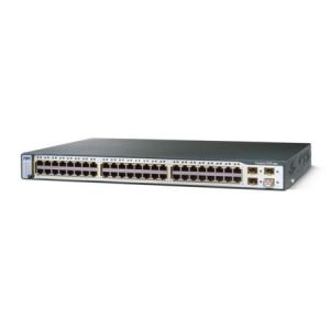Cisco Catalyst 3750-48TS - switch - 48 ports - Managed - rack-mountable