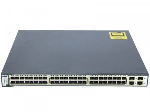 CISCO CATALYST 3750G-48PS-E - SWITCH - 48 PORTS - MANAGED - RACK-MOUNTABLE