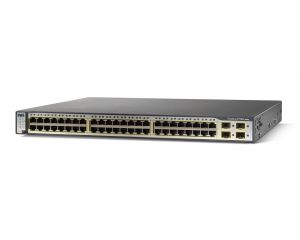 Cisco Catalyst 3750G-48TS - switch - 48 ports - Managed - rack-mountable